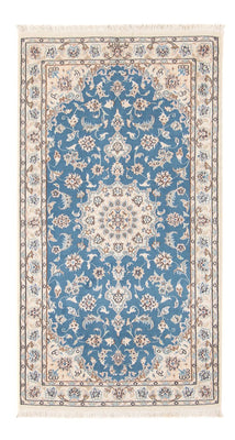 Alfombra Persa - Nain - Prima - 138 x 76 cm - azul claro
