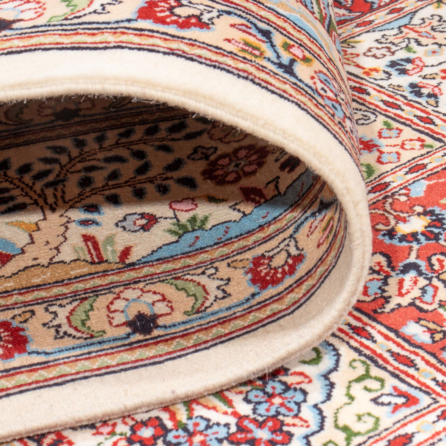 Alfombra persa - Clásica - Real - 300 x 198 cm - crema