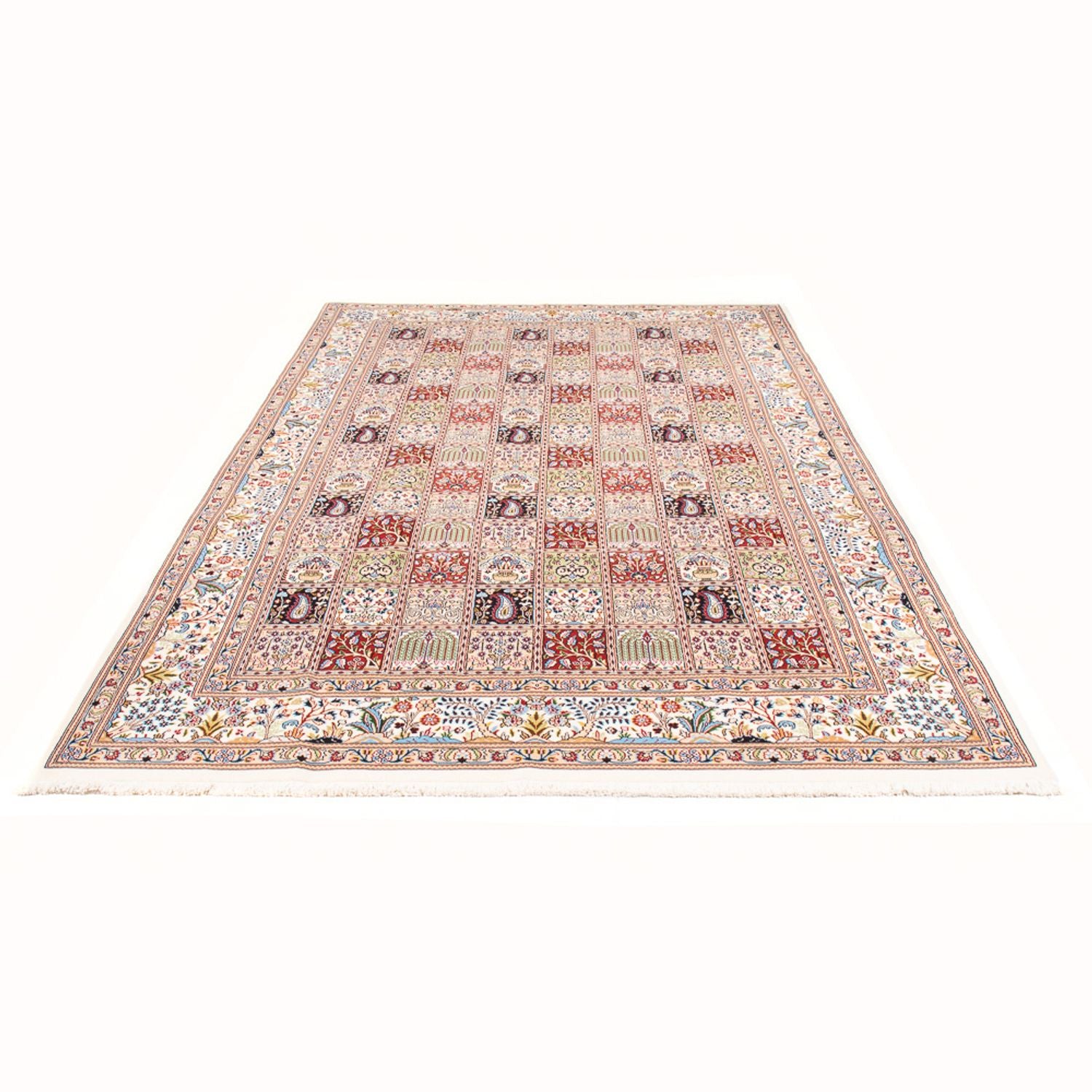Alfombra persa - Clásica - Real - 300 x 198 cm - crema