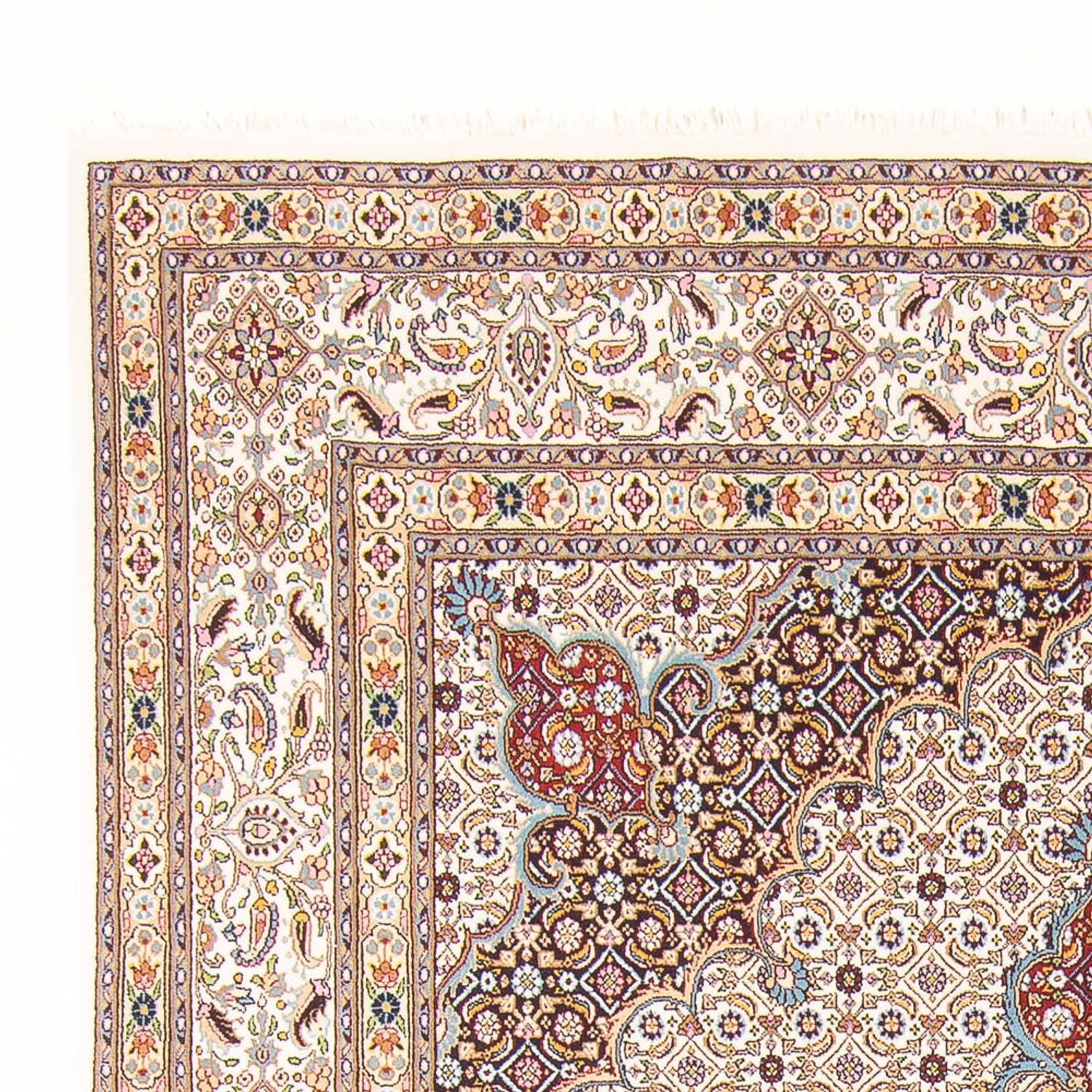 Alfombra persa - Clásica - 299 x 198 cm - crema