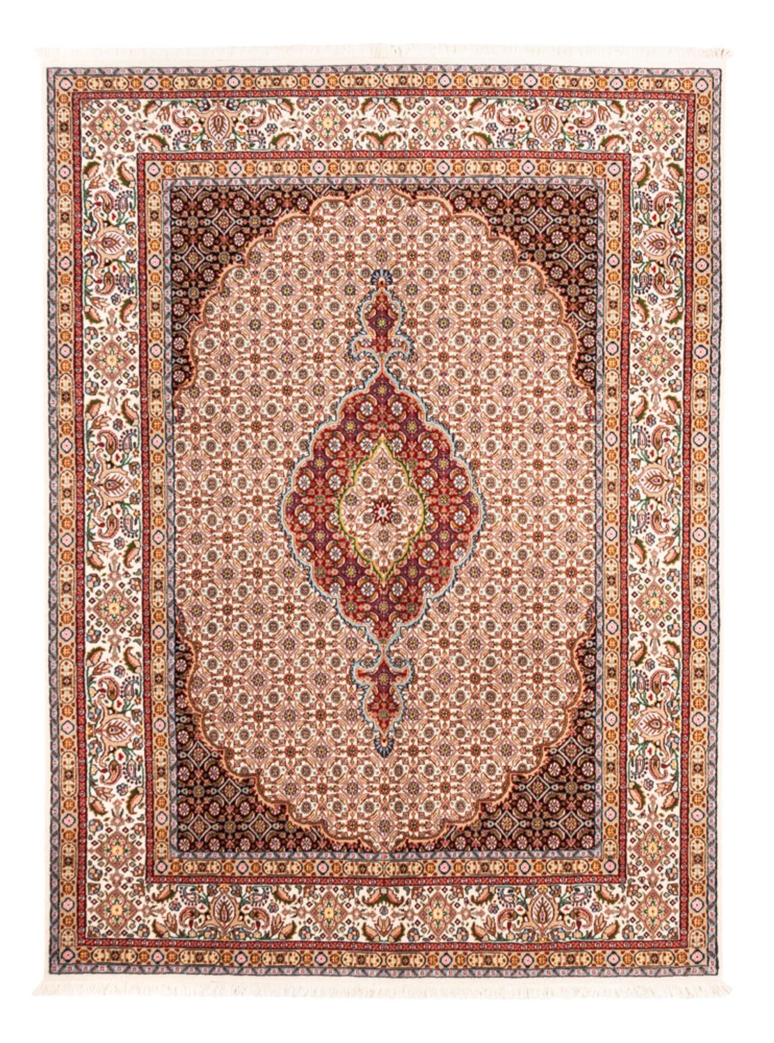 Alfombra persa - Clásica - 195 x 145 cm - crema