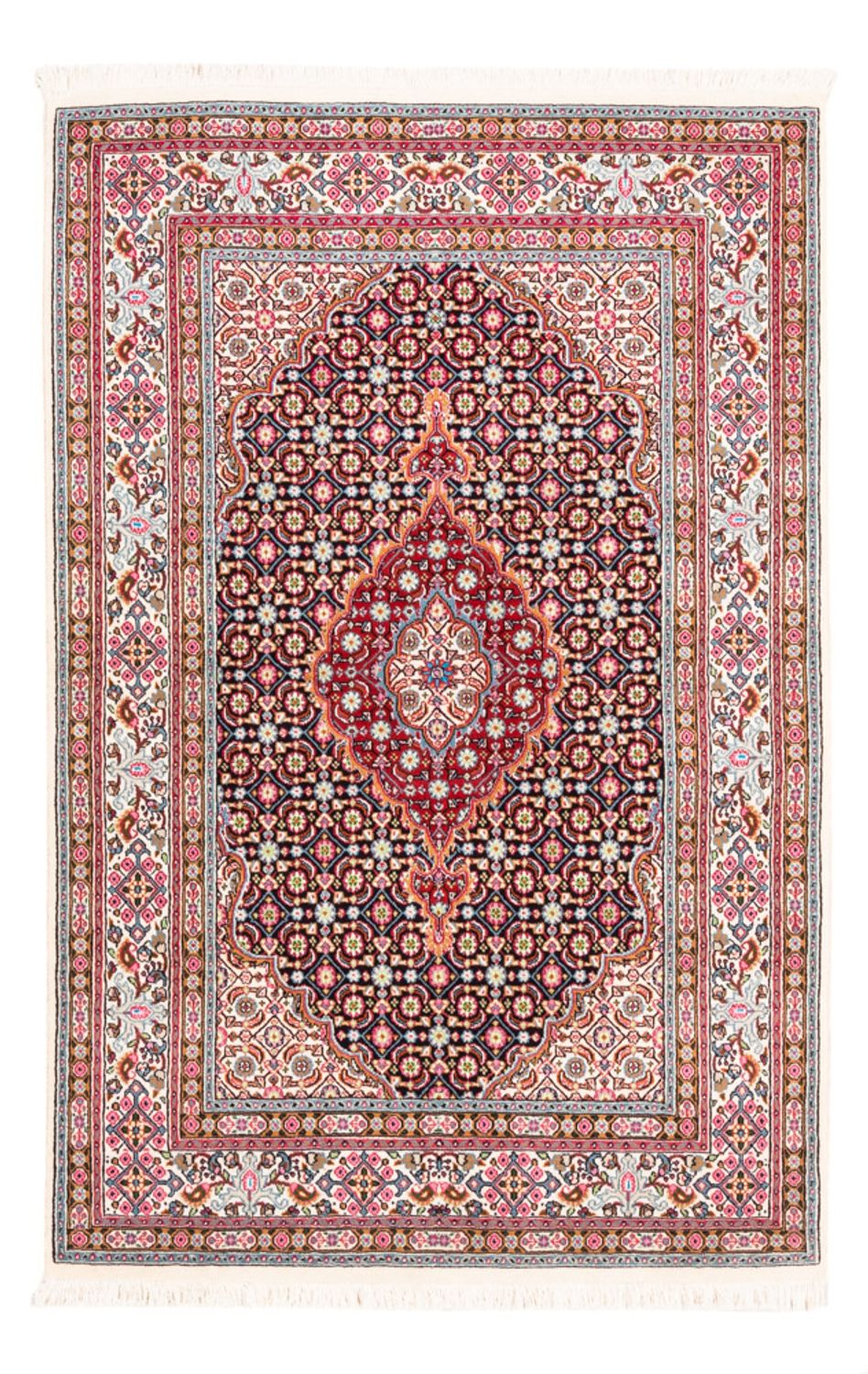 Alfombra persa - Clásica - 148 x 100 cm - azul oscuro