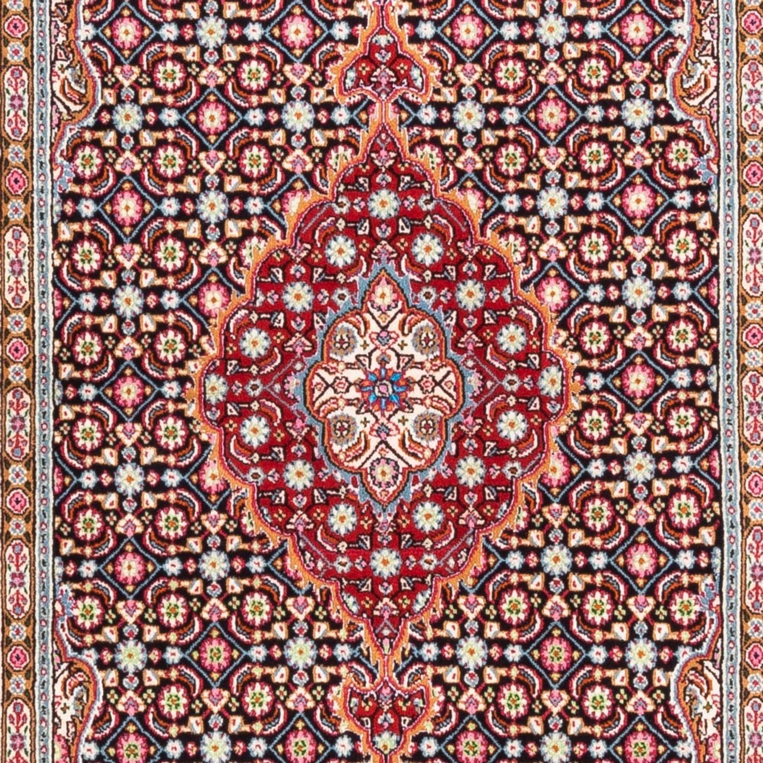 Alfombra persa - Clásica - 148 x 100 cm - azul oscuro