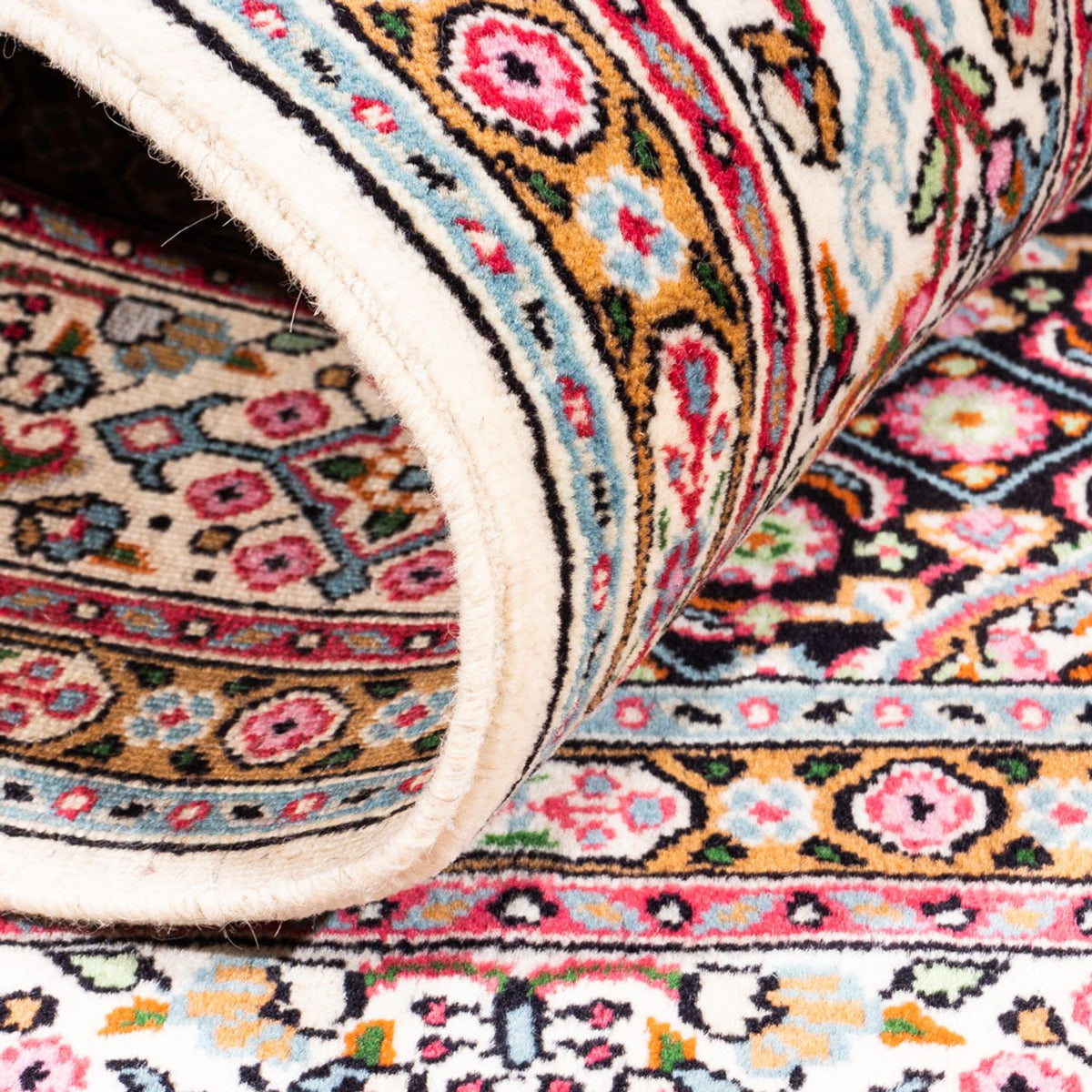 Alfombra persa - Clásica - 148 x 100 cm - azul oscuro