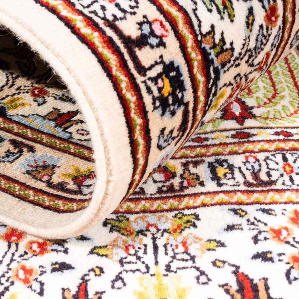 Alfombra persa - Clásica - 151 x 97 cm - multicolor