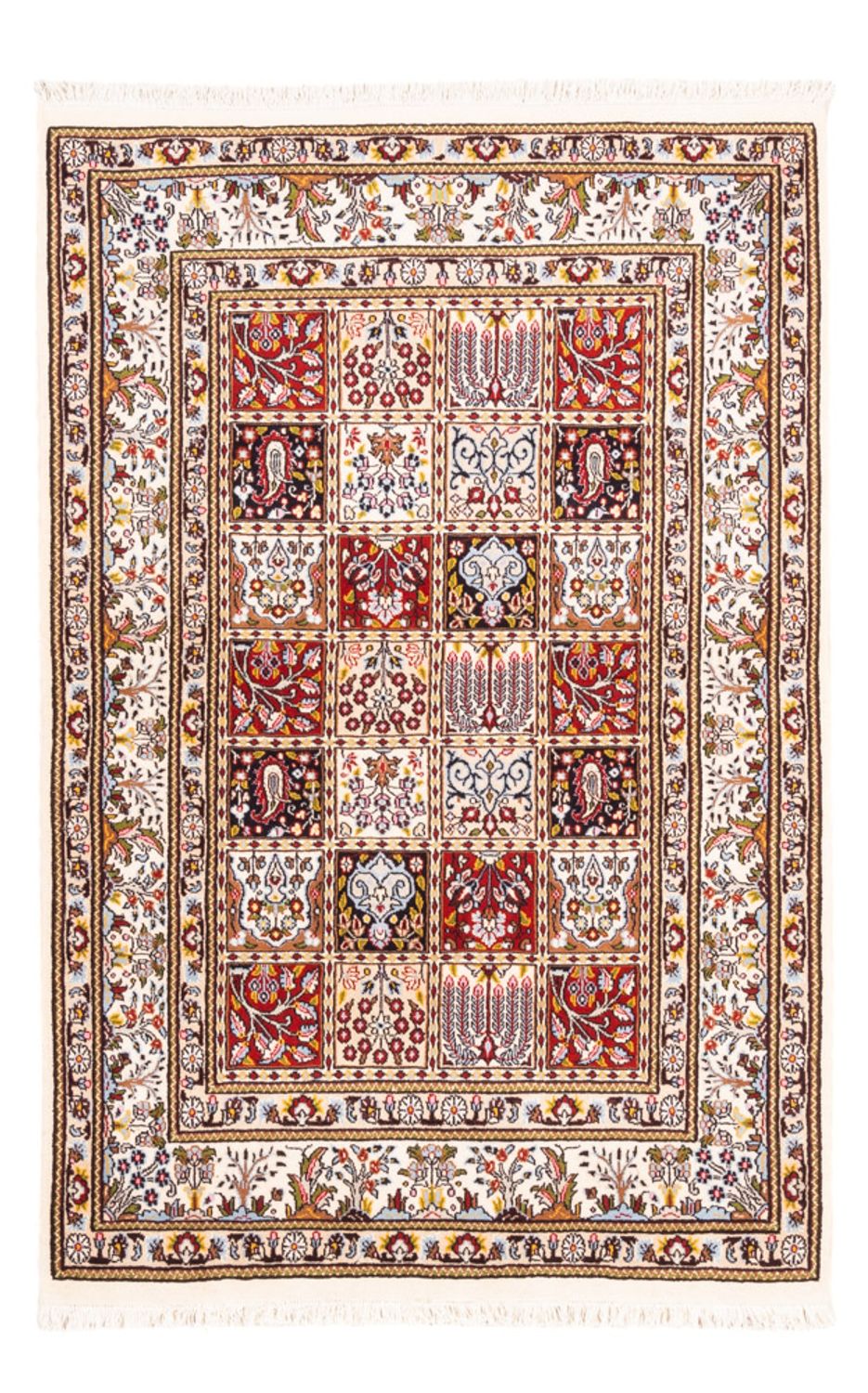 Alfombra persa - Clásica - 148 x 100 cm - multicolor