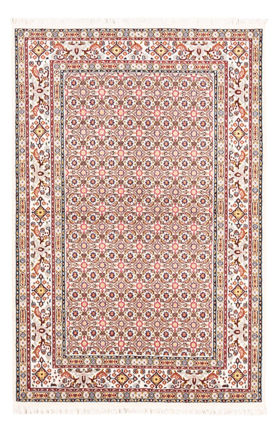 Alfombra persa - Clásica - 148 x 99 cm - beige