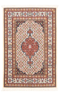 Alfombra persa - Clásica - 115 x 76 cm - beige