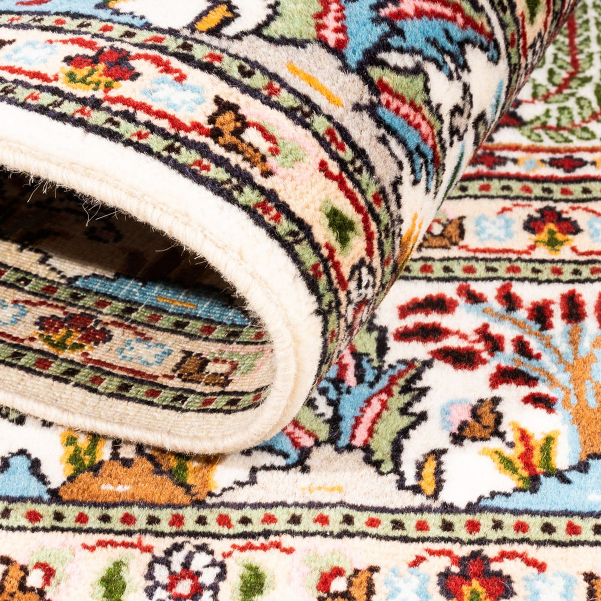 Alfombra persa - Clásica - 119 x 77 cm - multicolor