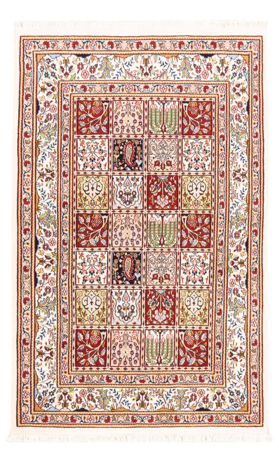 Alfombra persa - Clásica - 148 x 102 cm - multicolor
