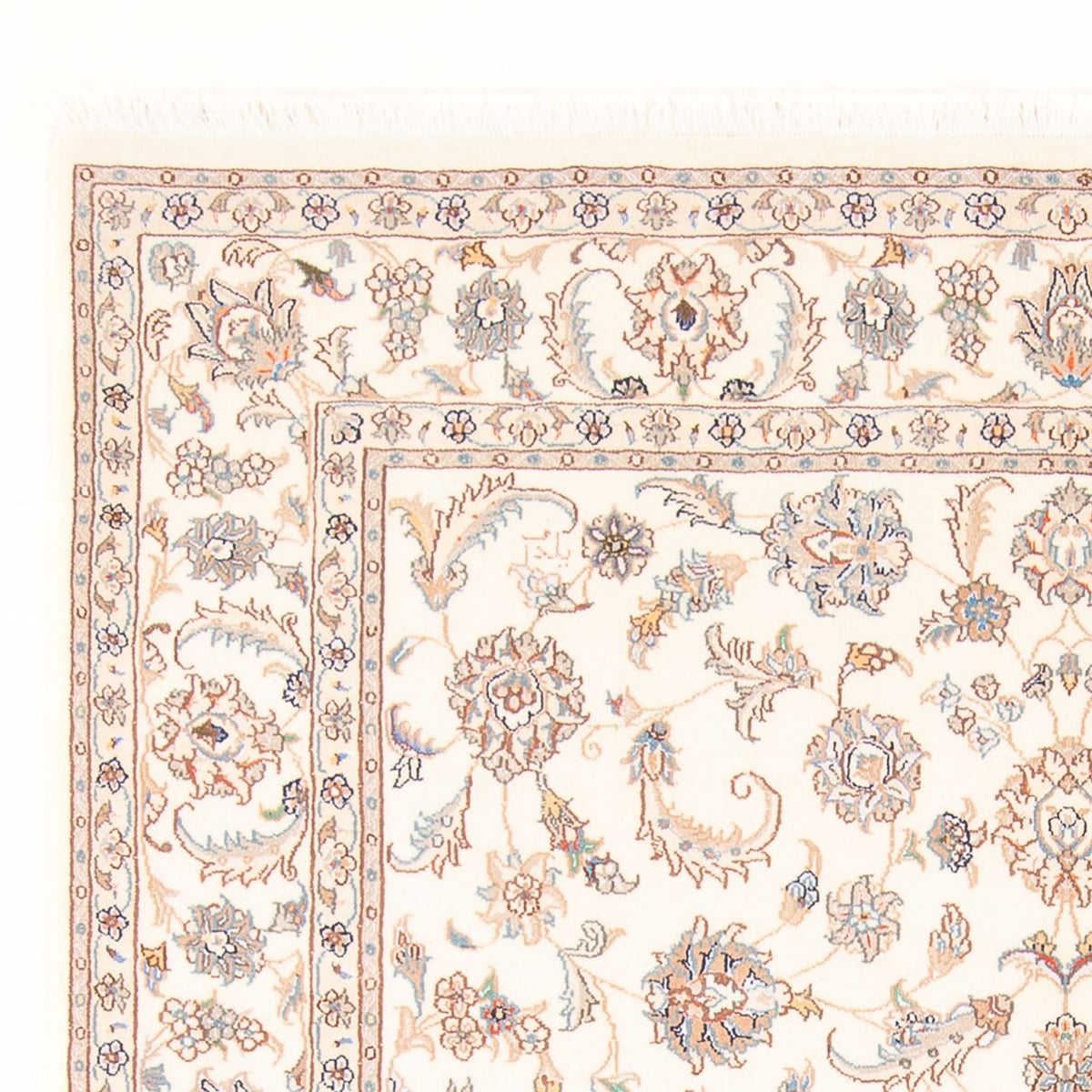 Alfombra Persa - Tabriz - Real - 213 x 150 cm - crema