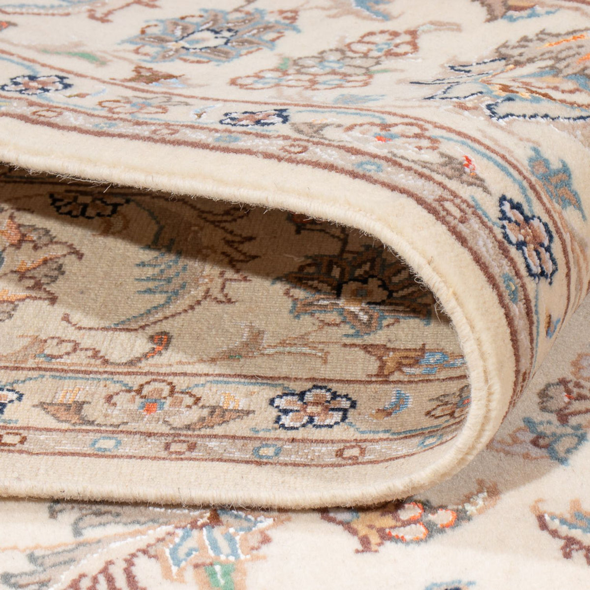 Alfombra Persa - Tabriz - Real - 213 x 150 cm - crema