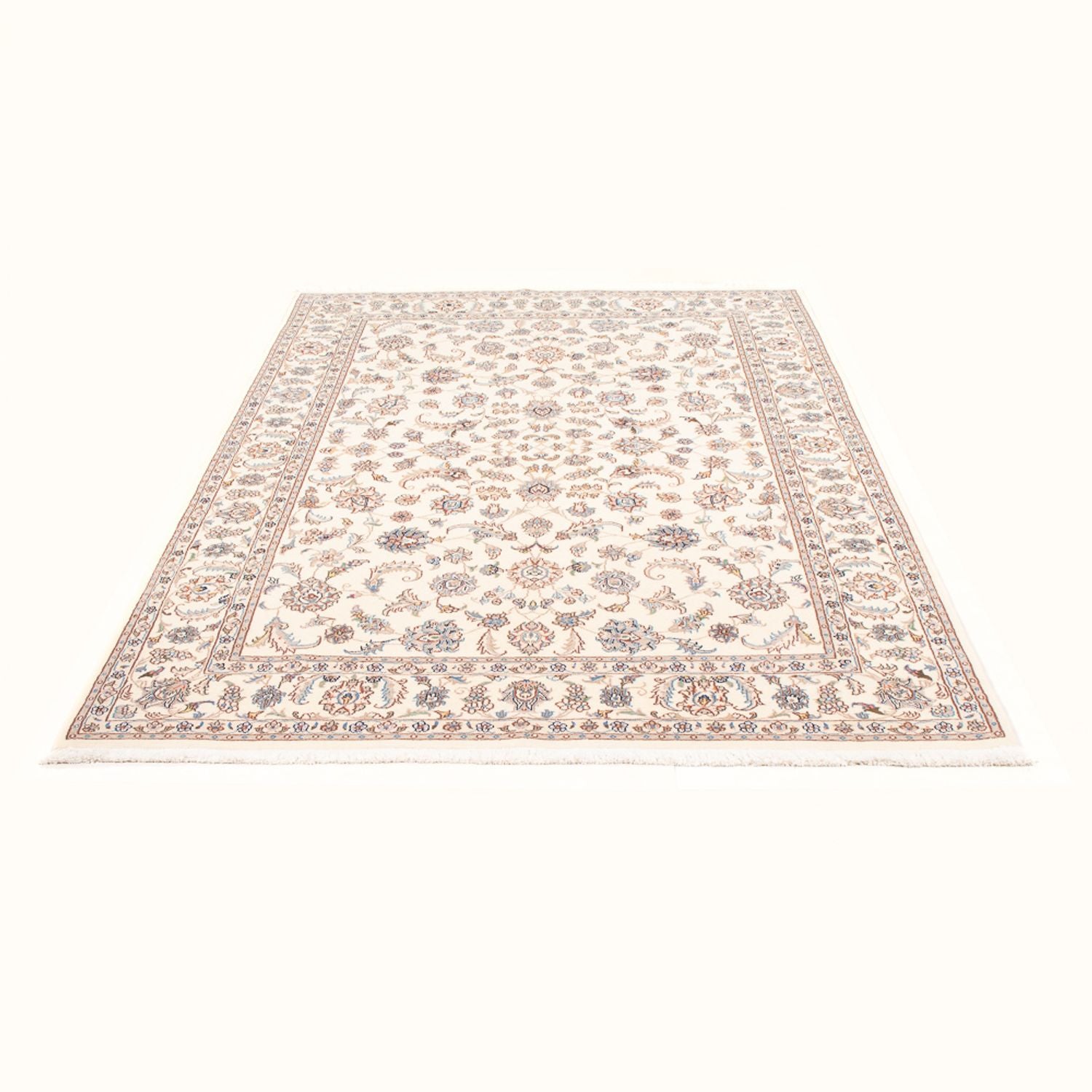 Alfombra Persa - Tabriz - Real - 213 x 150 cm - crema