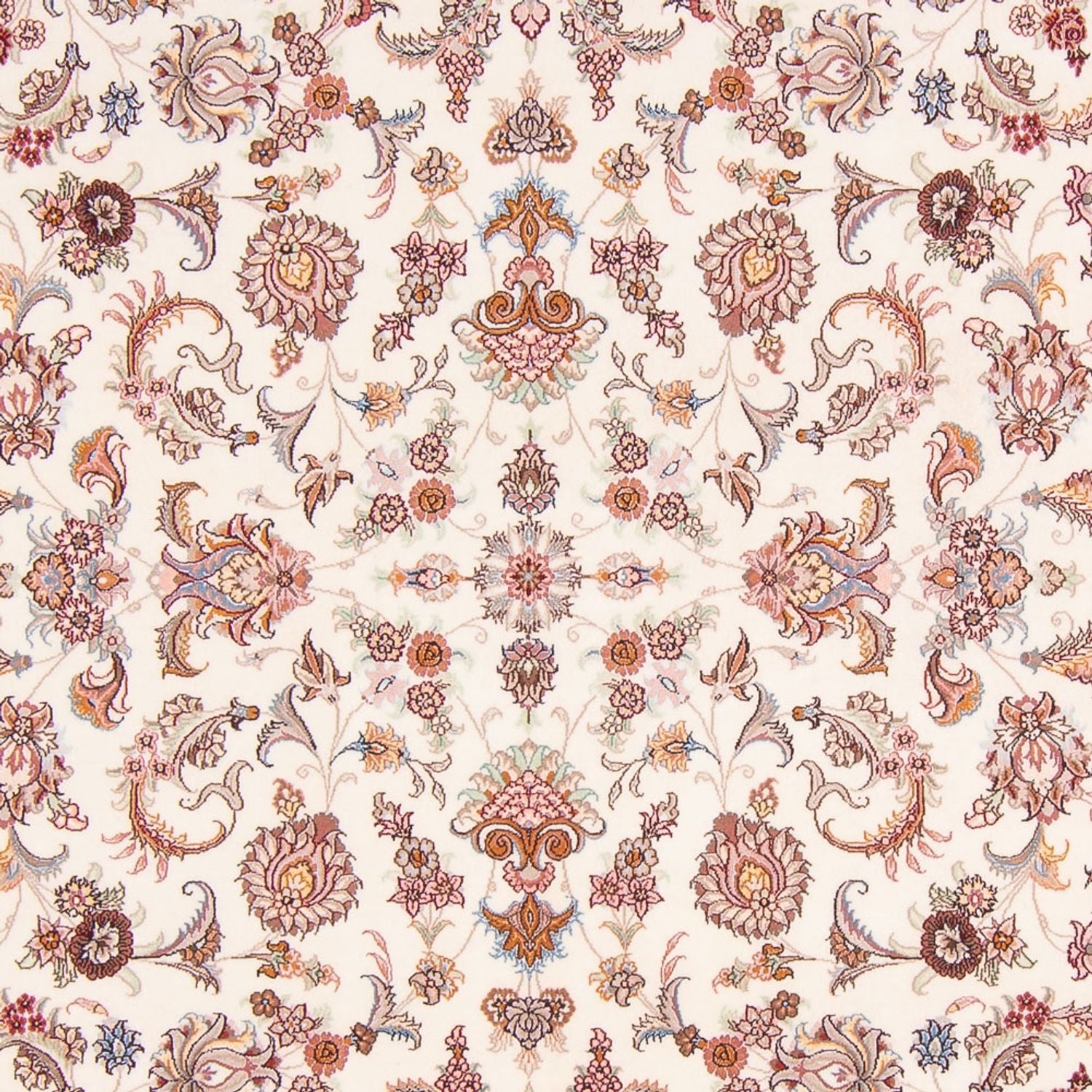 Alfombra Persa - Nain - Real - 297 x 197 cm - crema