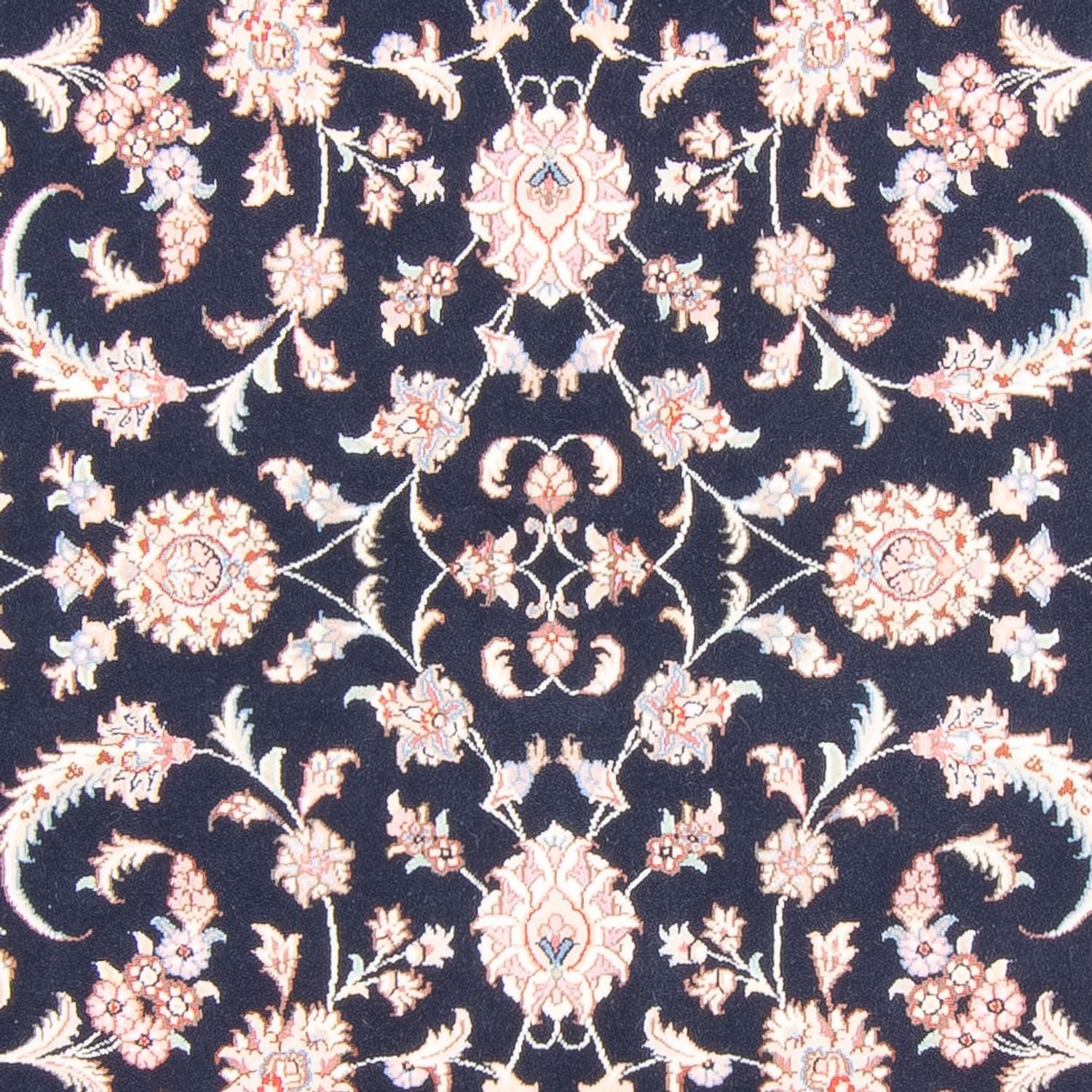 Alfombra Persa - Tabriz - Real - 240 x 170 cm - azul oscuro