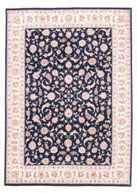 Alfombra Persa - Tabriz - Real - 240 x 172 cm - azul oscuro