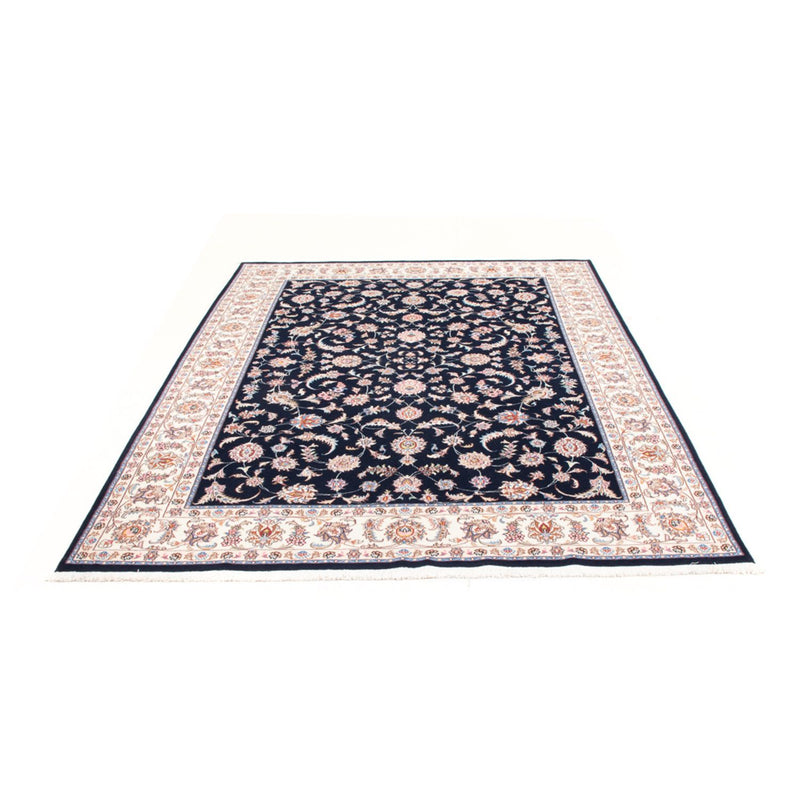 Alfombra Persa - Tabriz - Real - 240 x 172 cm - azul oscuro