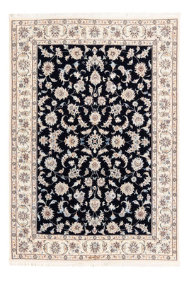 Alfombra Persa - Nain - Prima - 174 x 121 cm - azul oscuro