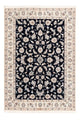 Alfombra Persa - Nain - Prima - 174 x 121 cm - azul oscuro