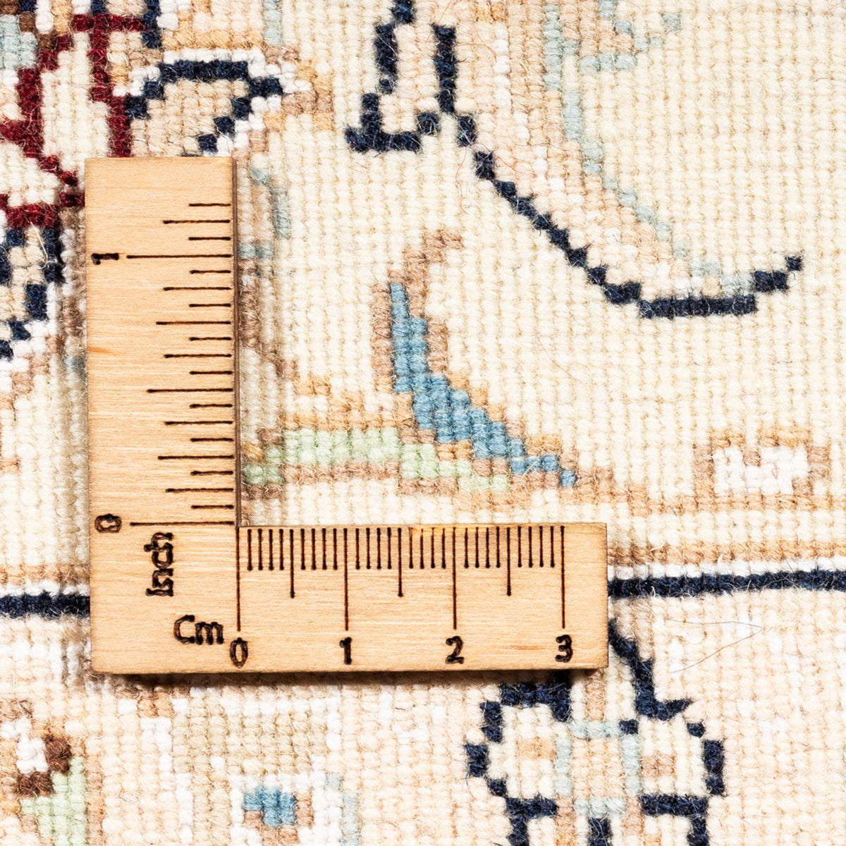 Alfombra Persa - Nain - Prima - 178 x 120 cm - azul oscuro