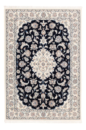 Alfombra Persa - Nain - Prima - 148 x 107 cm - azul oscuro