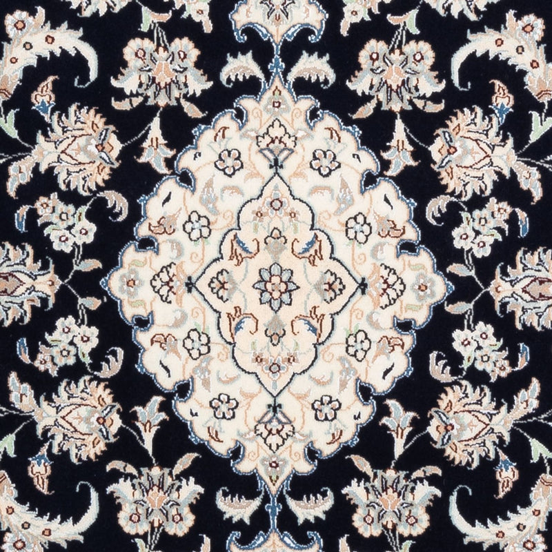 Alfombra Persa - Nain - Prima - 148 x 107 cm - azul oscuro