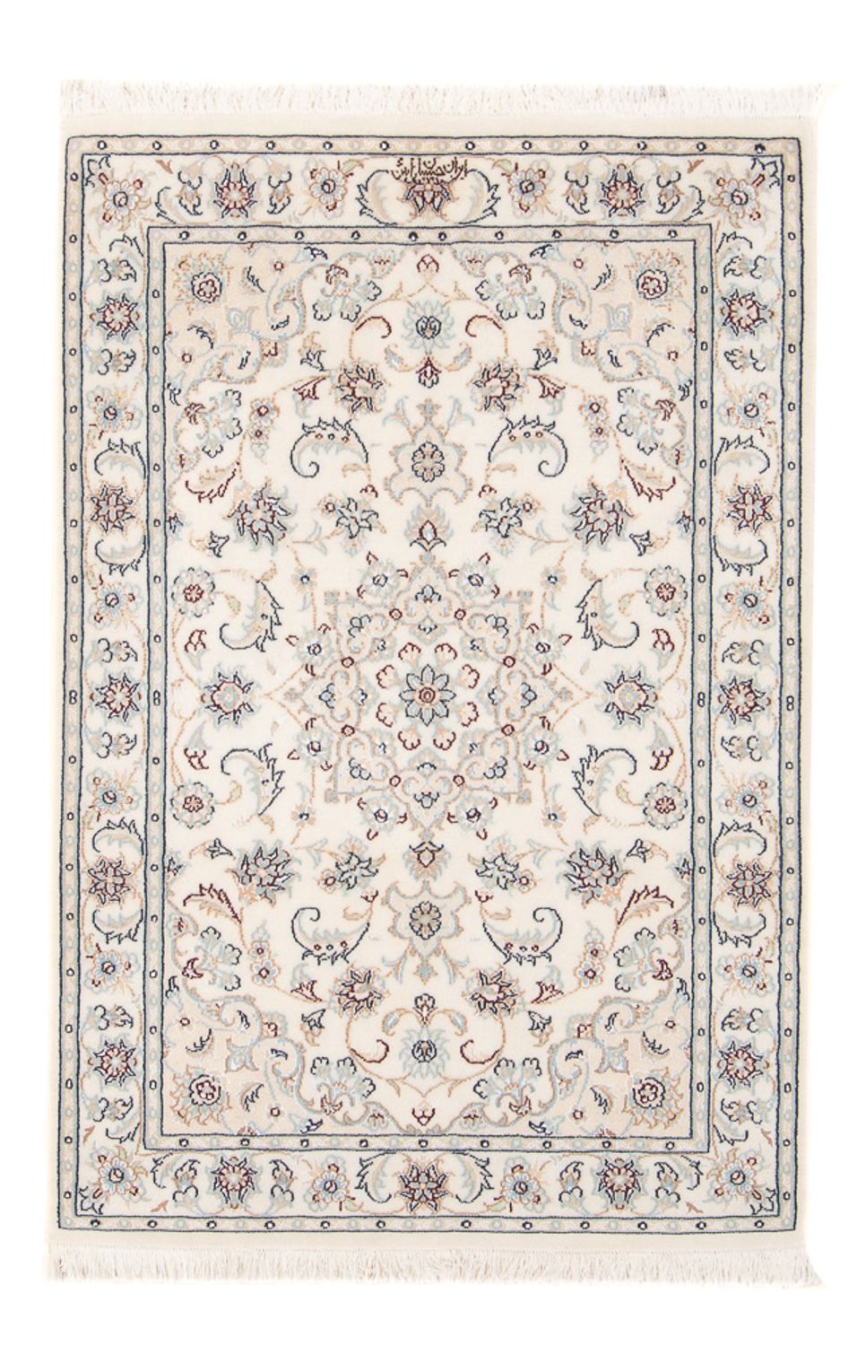 Alfombra Persa - Nain - Prima - 118 x 79 cm - crema