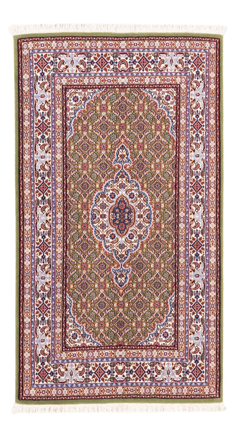 Alfombra persa - Clásica - Real - 129 x 80 cm - verde
