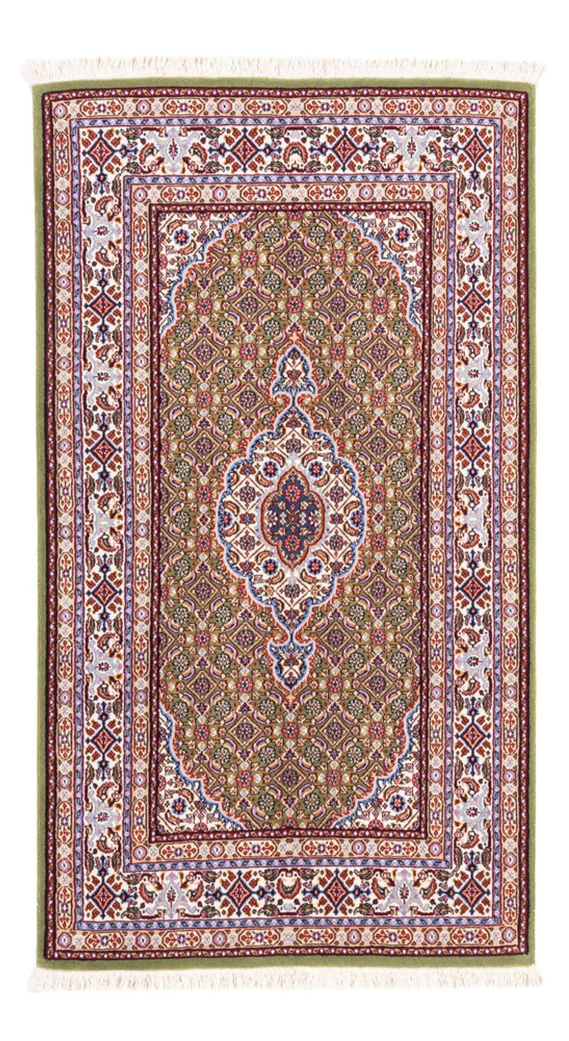 Alfombra persa - Clásica - Real - 129 x 80 cm - verde