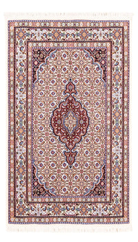 Alfombra persa - Clásica - Real - 128 x 78 cm - beige