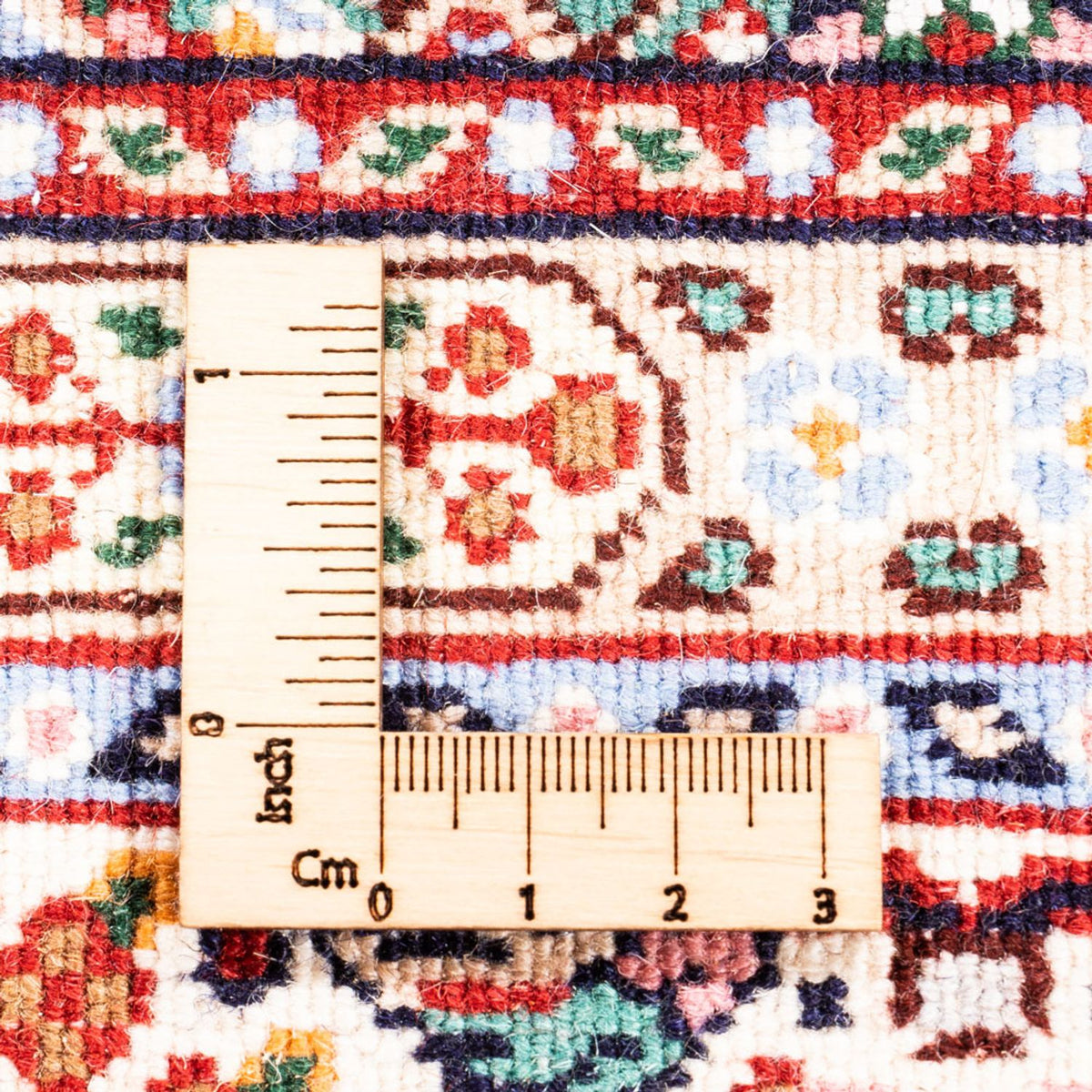 Alfombra persa - Clásica - Real - 133 x 77 cm - verde claro