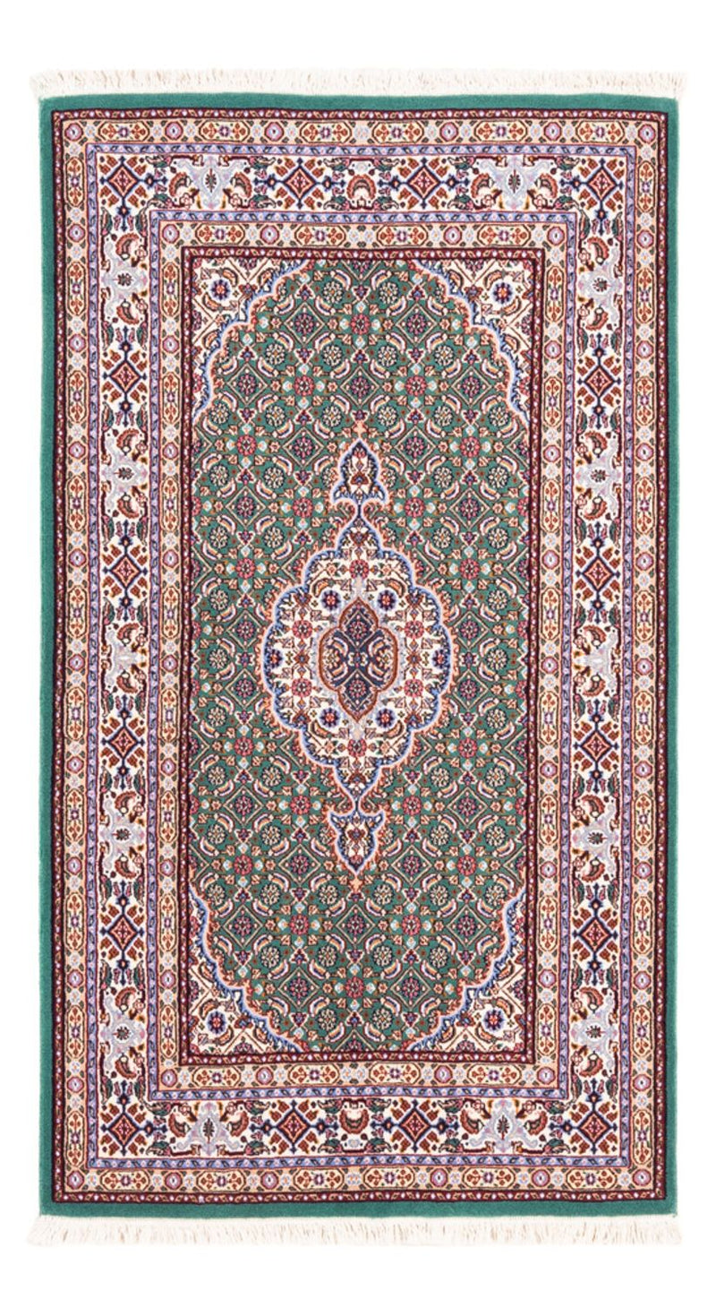 Alfombra persa - Clásica - Real - 132 x 80 cm - verde claro