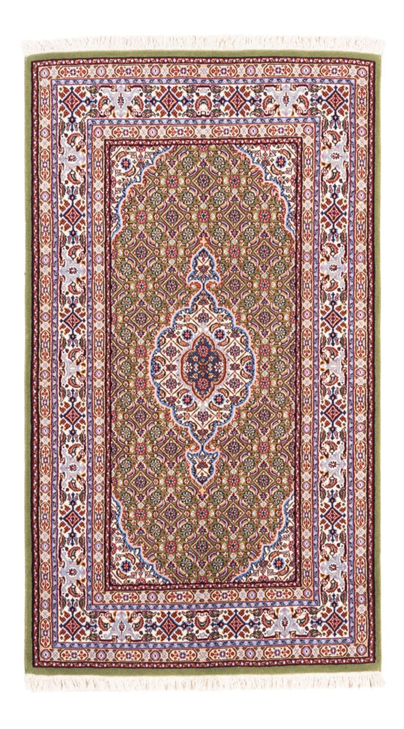 Alfombra persa - Clásica - Real - 131 x 76 cm - verde