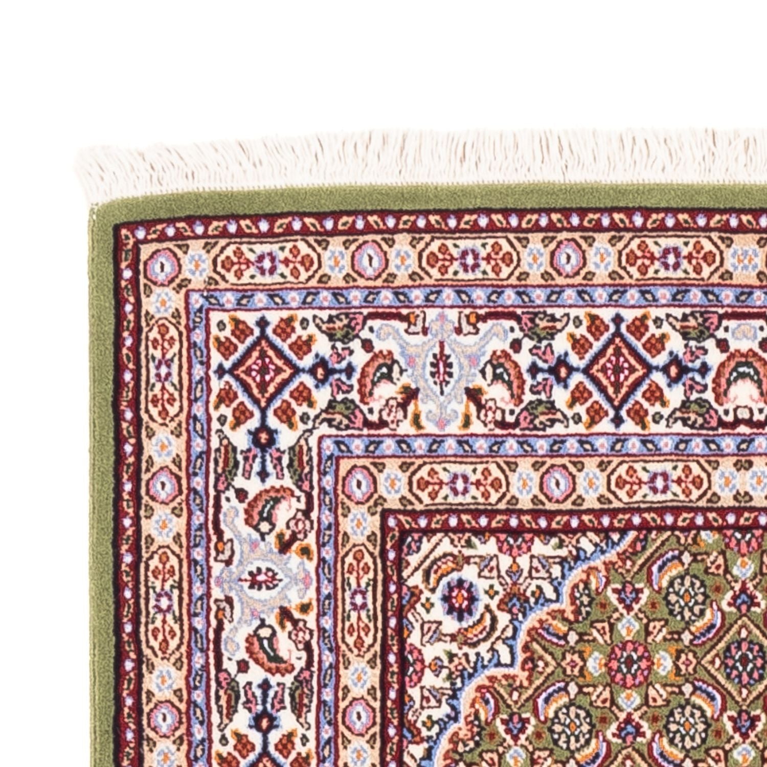 Alfombra persa - Clásica - Real - 131 x 76 cm - verde