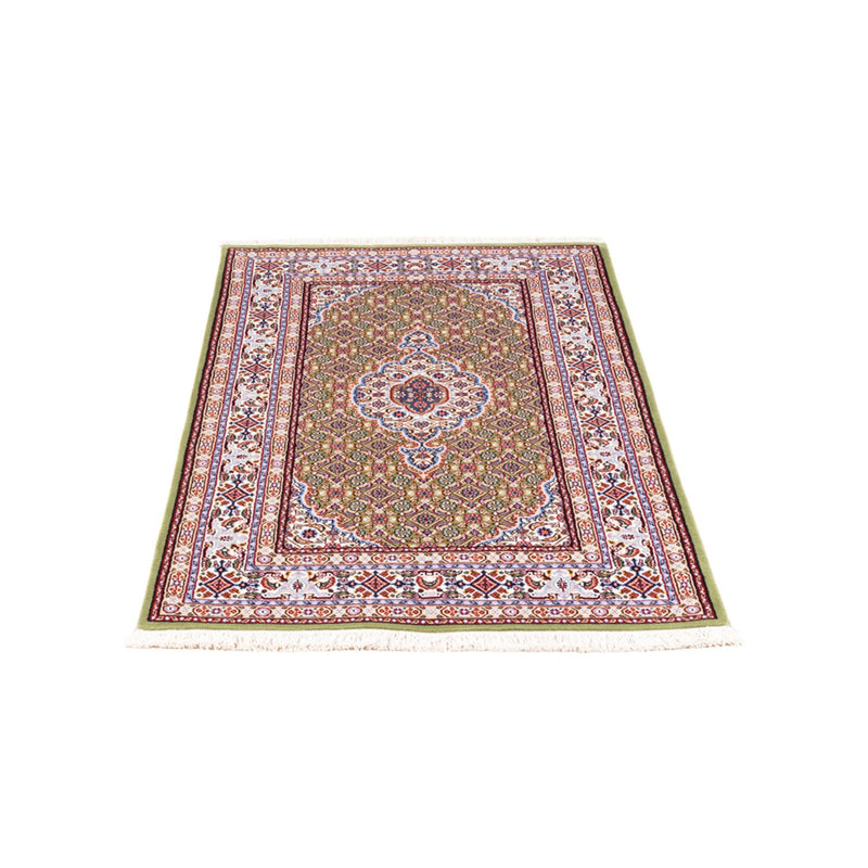 Alfombra persa - Clásica - Real - 131 x 76 cm - verde