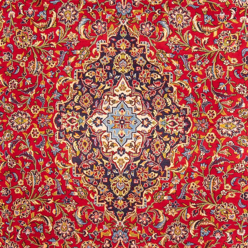Alfombra persa - Keshan - 288 x 206 cm - rojo