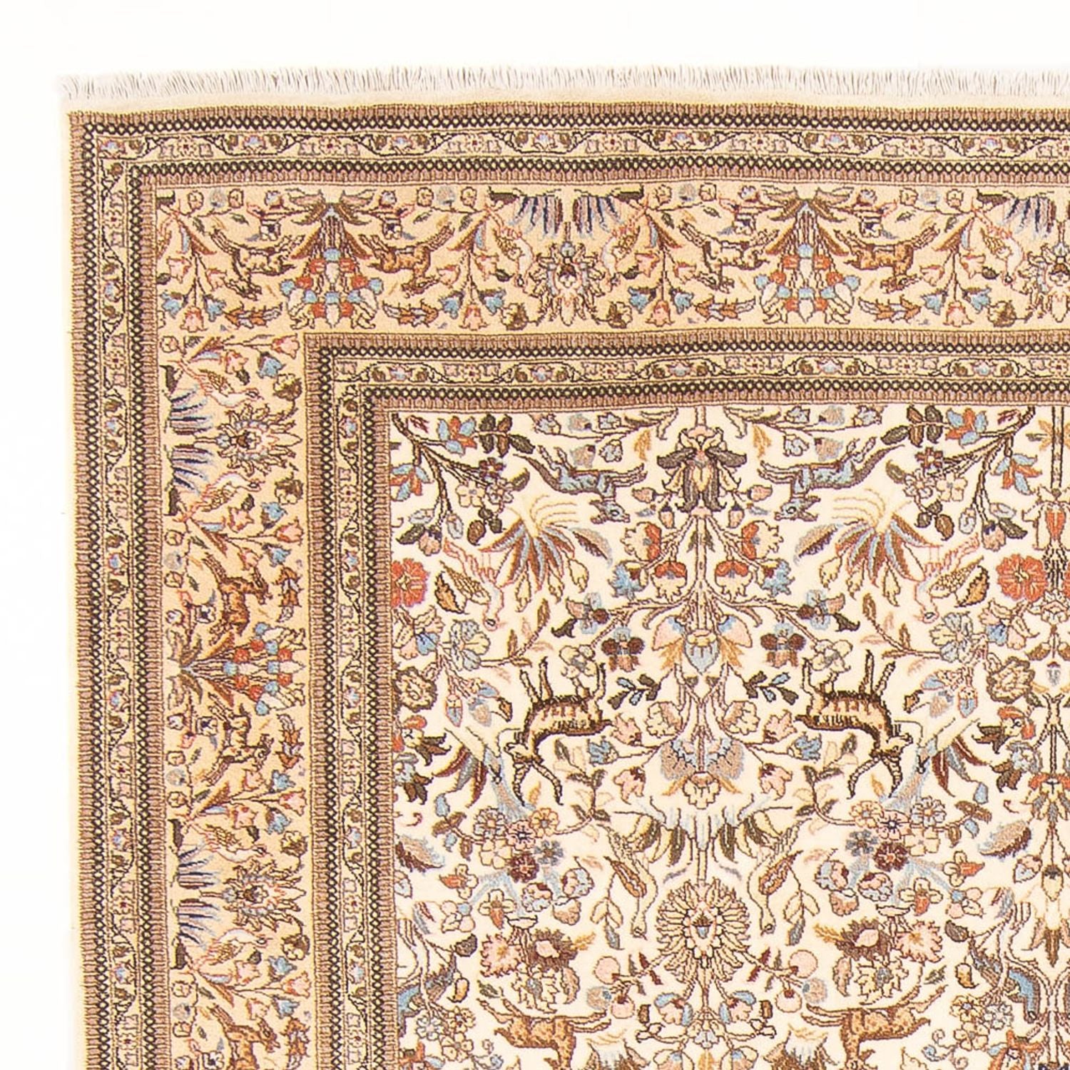 Alfombra persa - Clásica - 304 x 205 cm - crema