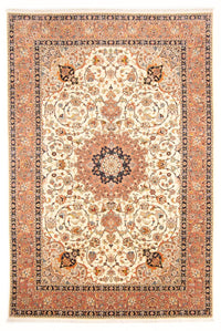 Alfombra Persa - Tabriz - Real - 285 x 180 cm - crema