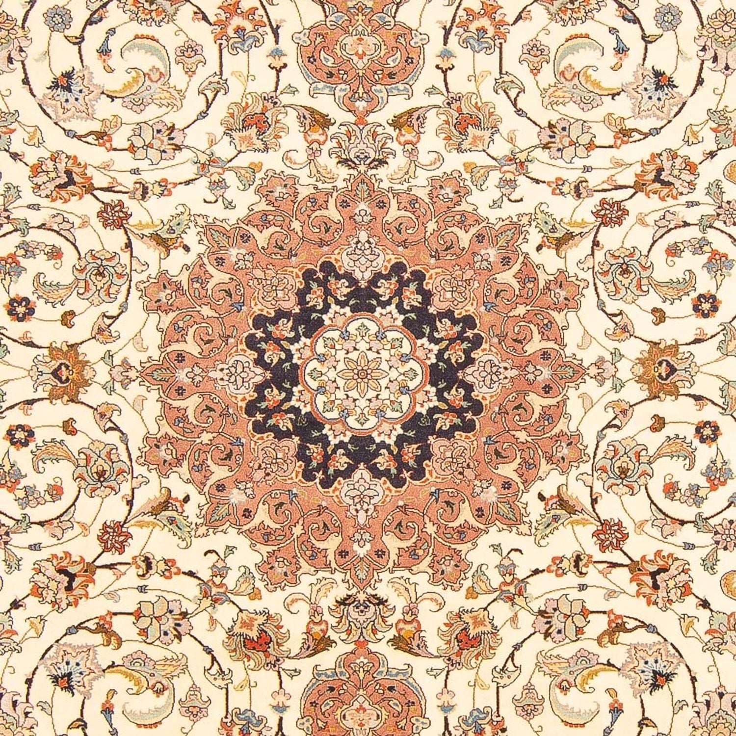 Alfombra Persa - Tabriz - Real - 285 x 180 cm - crema