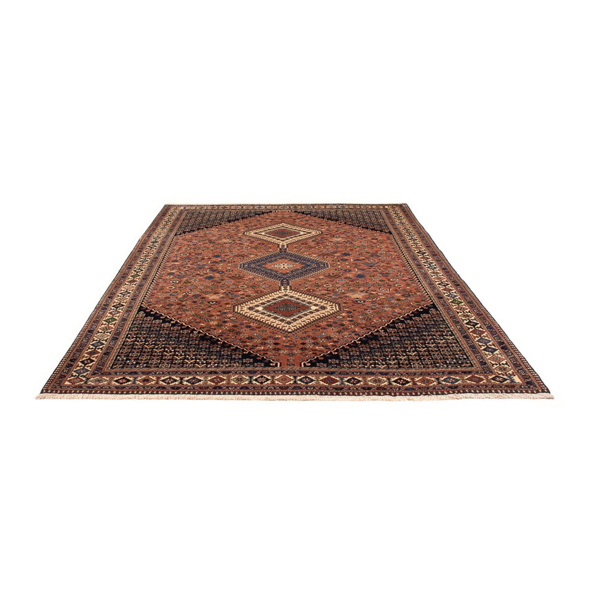 Alfombra persa - Nómada - 295 x 200 cm - rojo