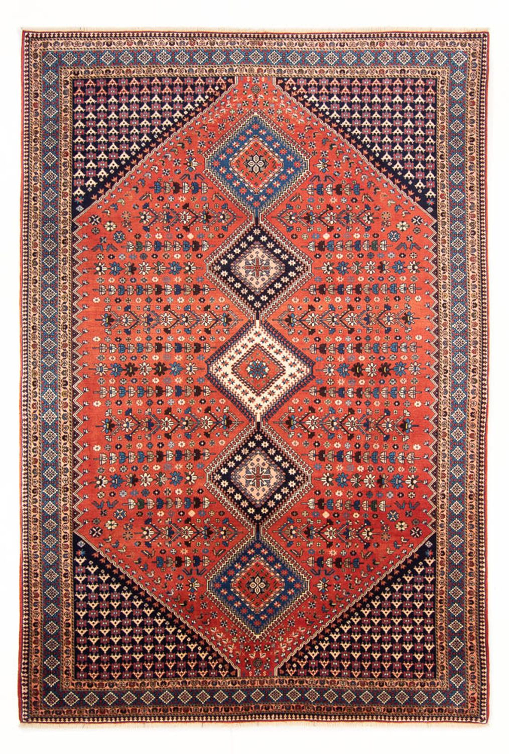Alfombra persa - Nómada - 304 x 202 cm - rojo