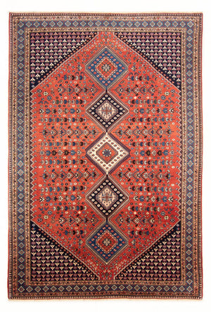 Alfombra persa - Nómada - 304 x 202 cm - rojo