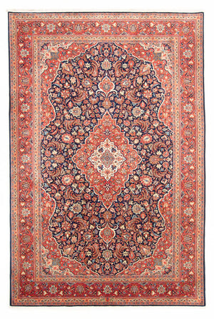 Alfombra persa - Clásica - 312 x 200 cm - azul oscuro