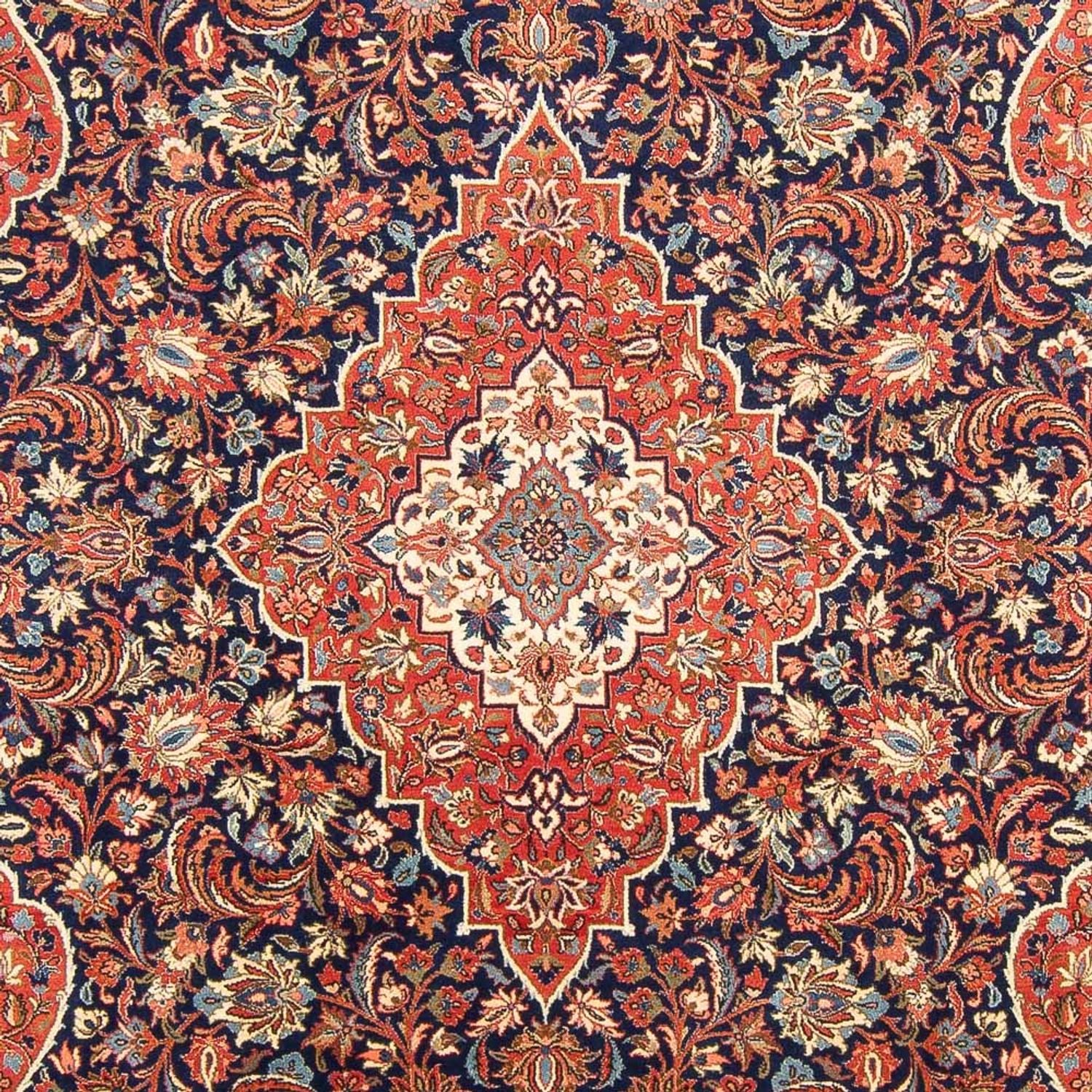 Alfombra persa - Clásica - 312 x 200 cm - azul oscuro