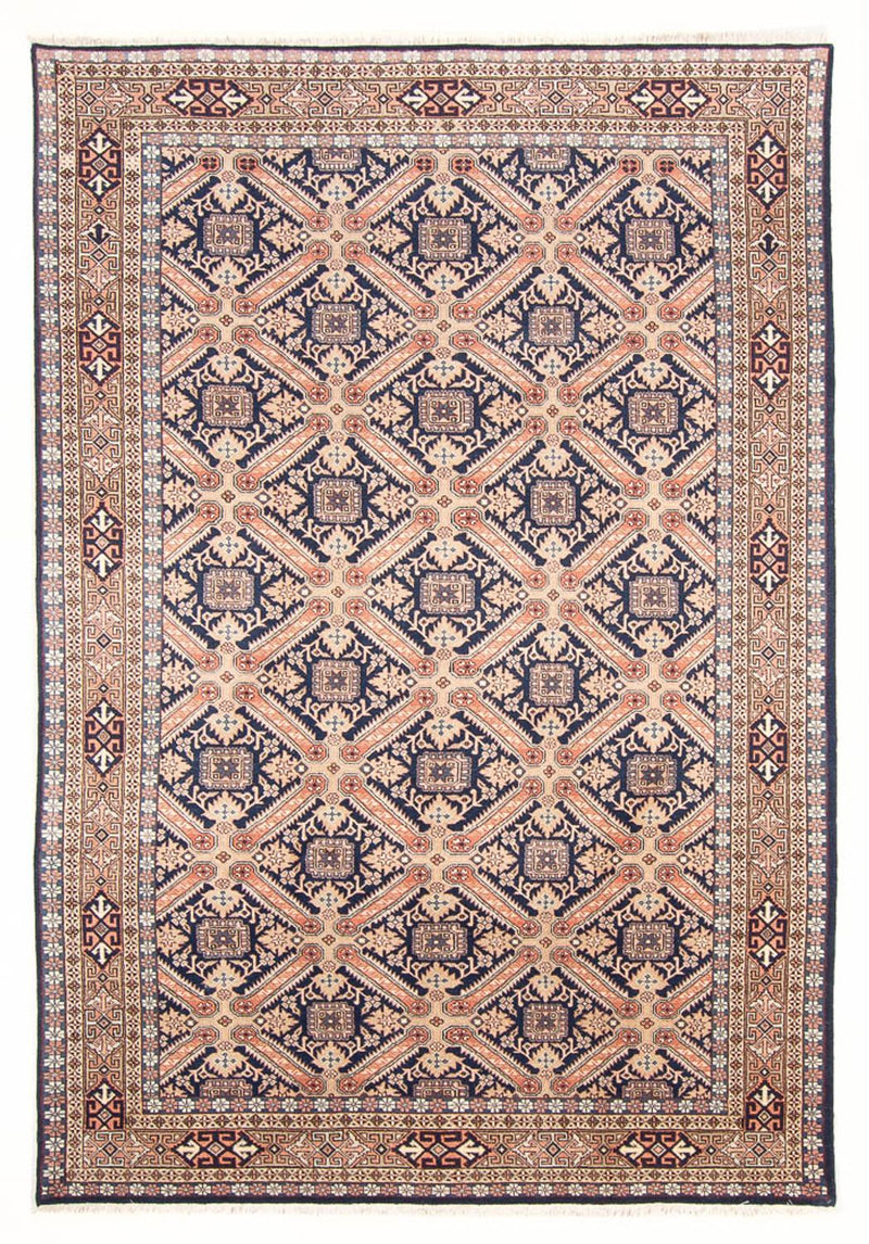 Alfombra persa - Nómada - 286 x 190 cm - azul oscuro