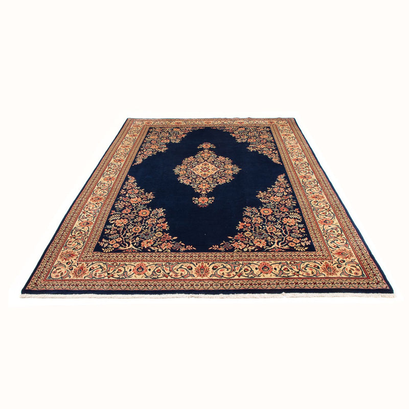 Alfombra persa - Clásica - 305 x 203 cm - azul oscuro