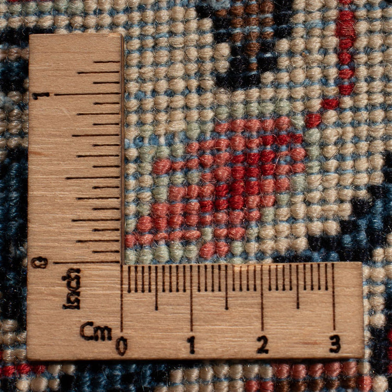 Alfombra persa - Clásica - 305 x 203 cm - azul oscuro