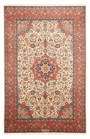 Alfombra persa - Clásica - 305 x 200 cm - crema