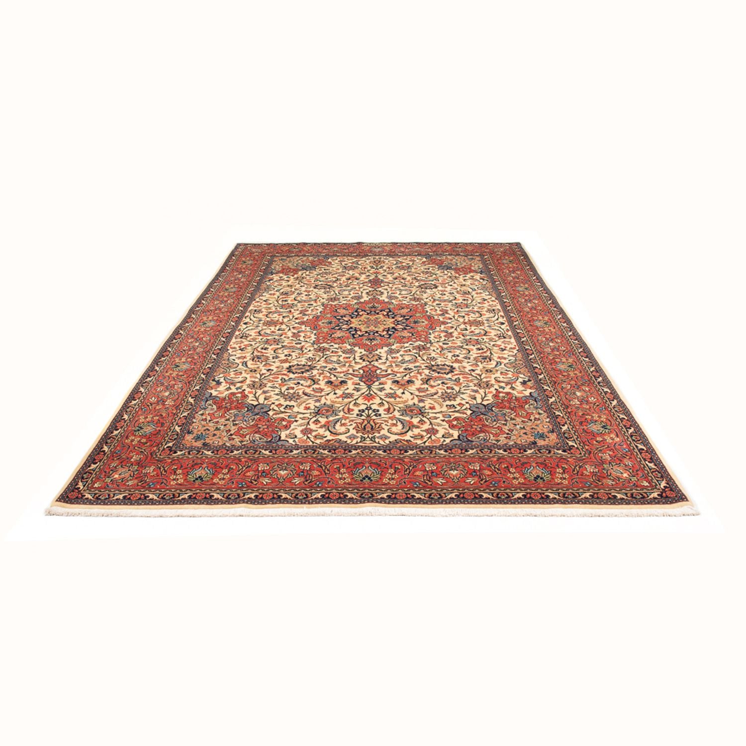 Alfombra persa - Clásica - 305 x 200 cm - crema
