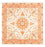 Alfombra Persa - Tabriz - Real cuadrado  - 205 x 203 cm - crema